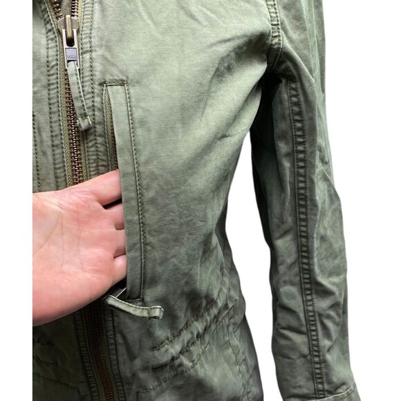 Madewell Passage Utility Cargo Jacket Size XS Olive Army Green 100% Cotton - Picture 7 of 12